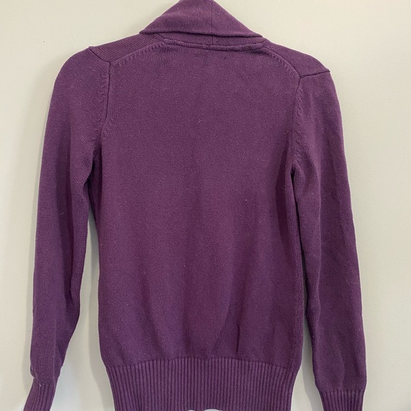 Vintage Tommy Hilfiger Purple Cardigan - Picture 2 of 3